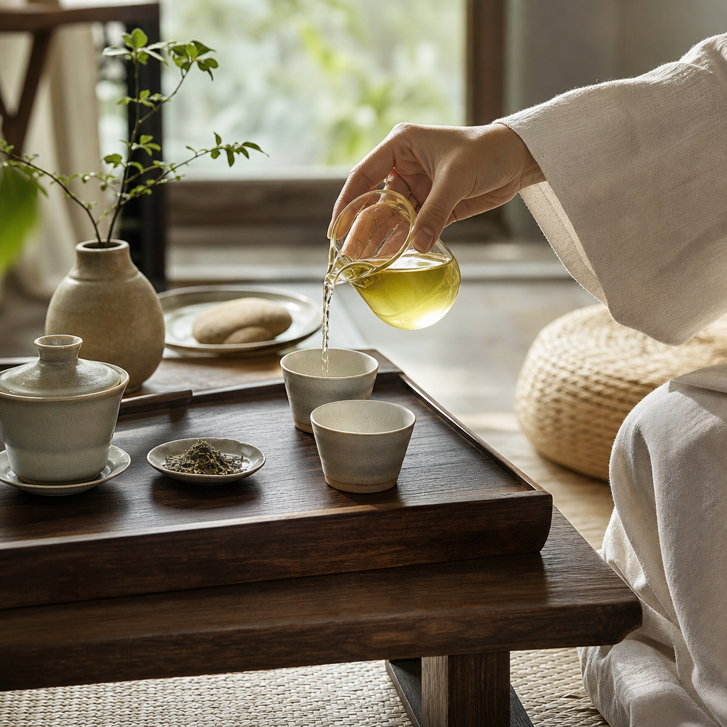 Korea Jeoncha Sencha – zelený čaj