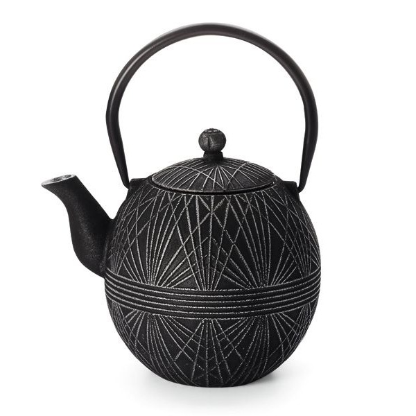 Japonská litinová konvice Datong 850 ml s podložkou