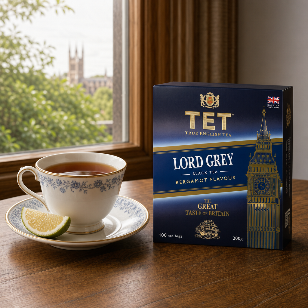 Lord Grey – černý čaj s bergamotem, 100 sáčků