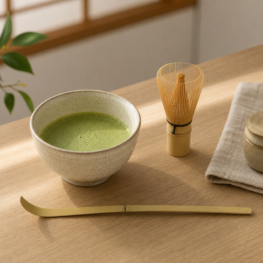 Lžička na čaj Matcha – Chashaku (bambusová chašaku)
