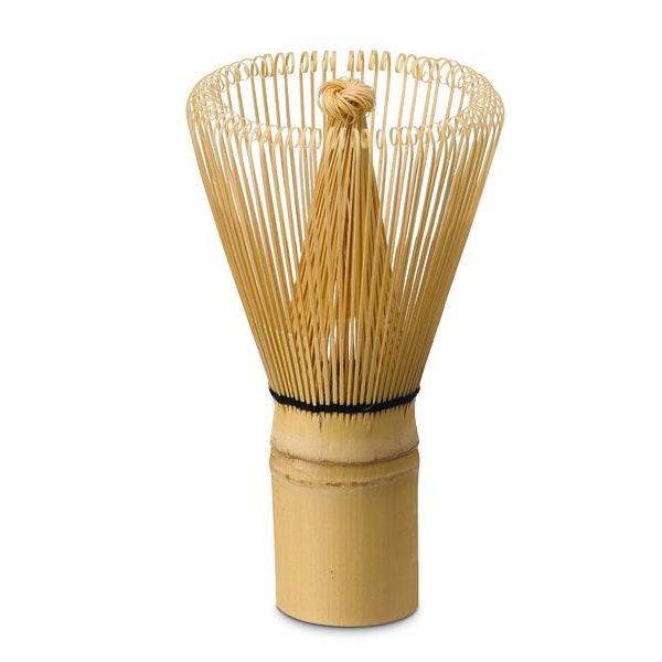 Metlička na čaj Matcha – bambusový Chasen (110 × 50 mm)