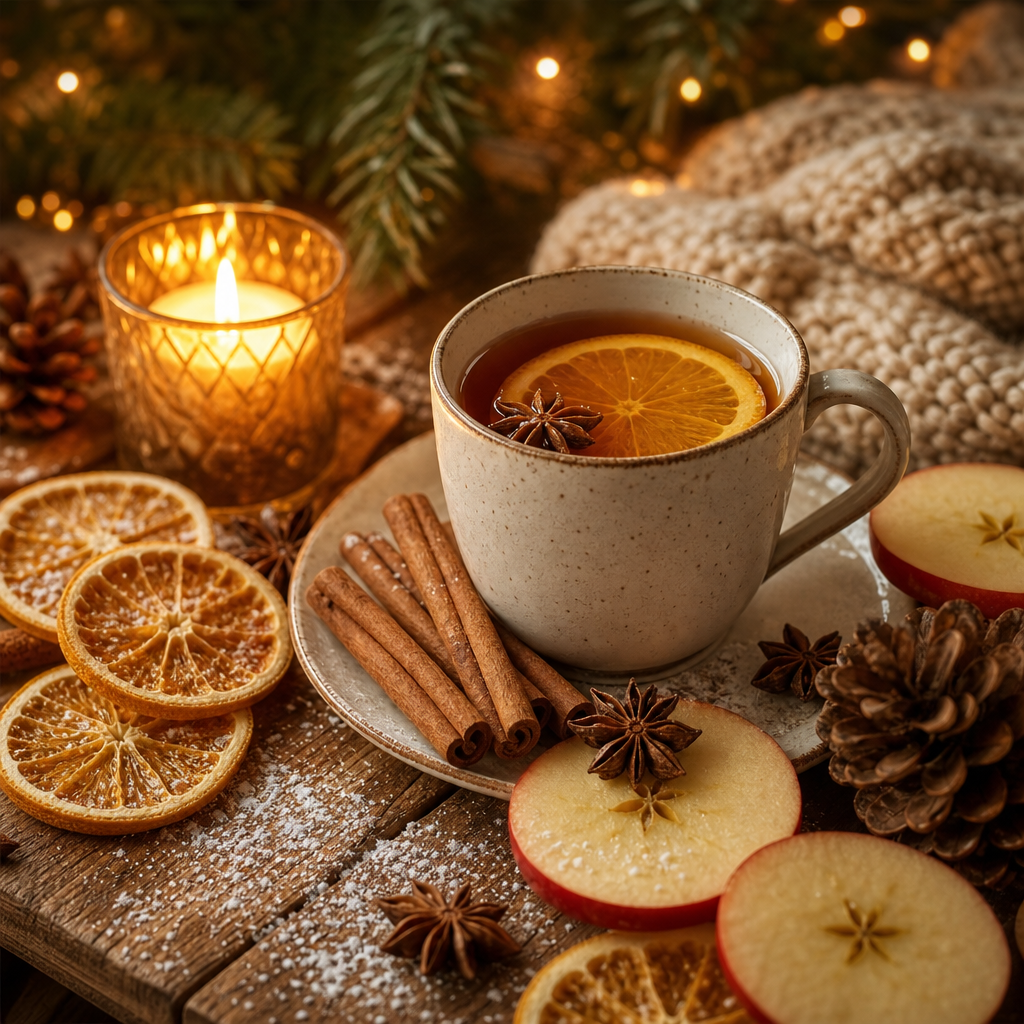Pečené jablko v dóze – vánoční rooibos