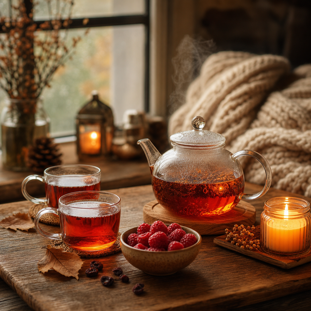 Rooibos Bezinka & Malina – sypaná bylinná směs