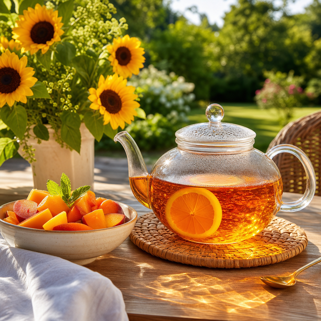 Rooibos Broskev & Meruňka – sypaný čaj