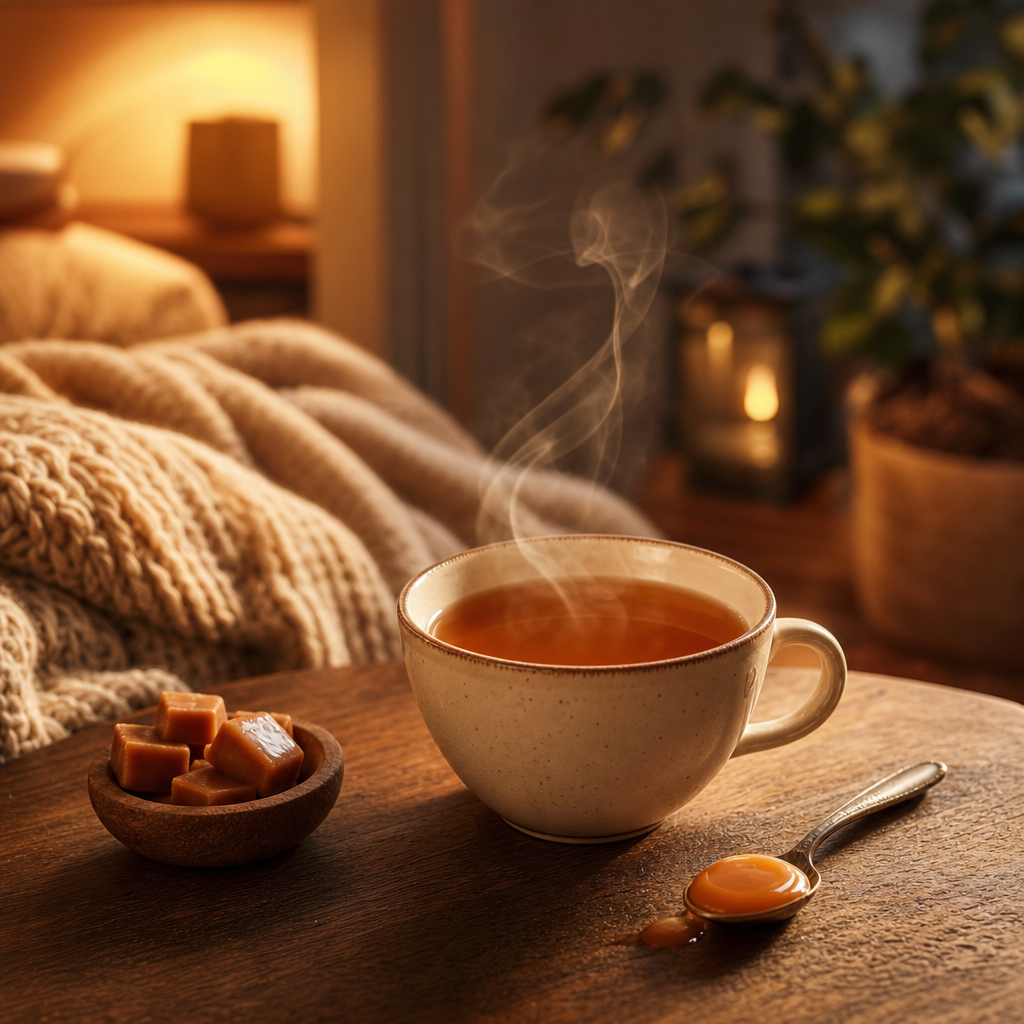 Rooibos Karamel & Smetana – sladká karamelová směs