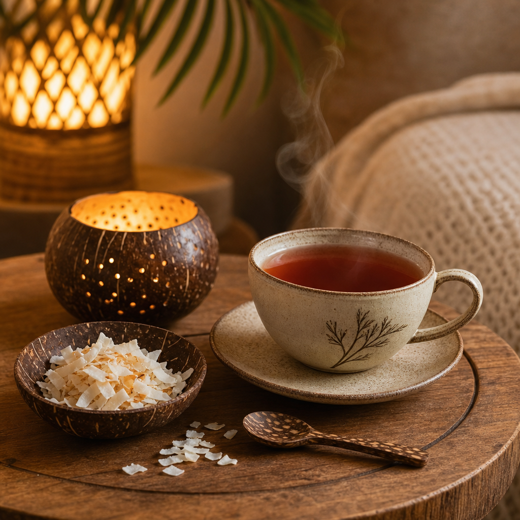 Rooibos Kokos & Smetana – sypaný čaj