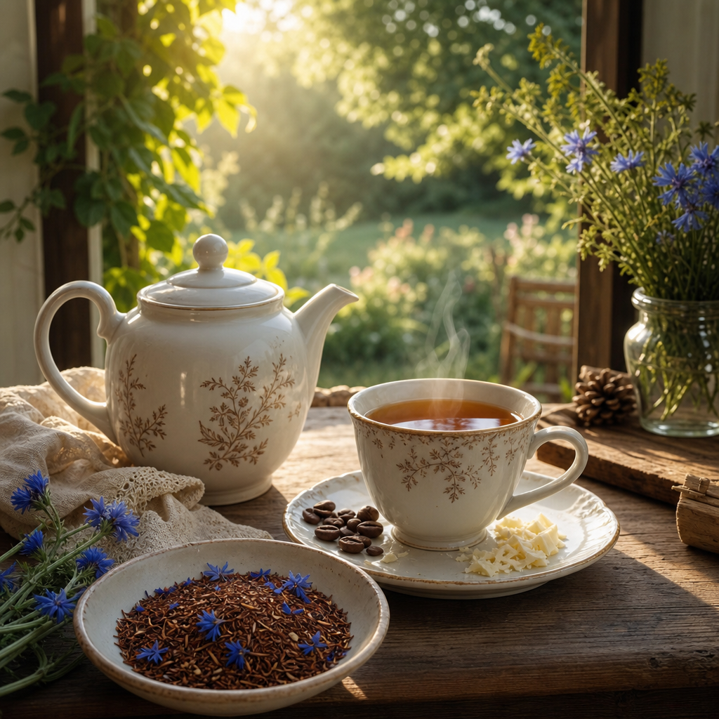 Rooibos Lady Afrika – moccově krémová směs s guaranou