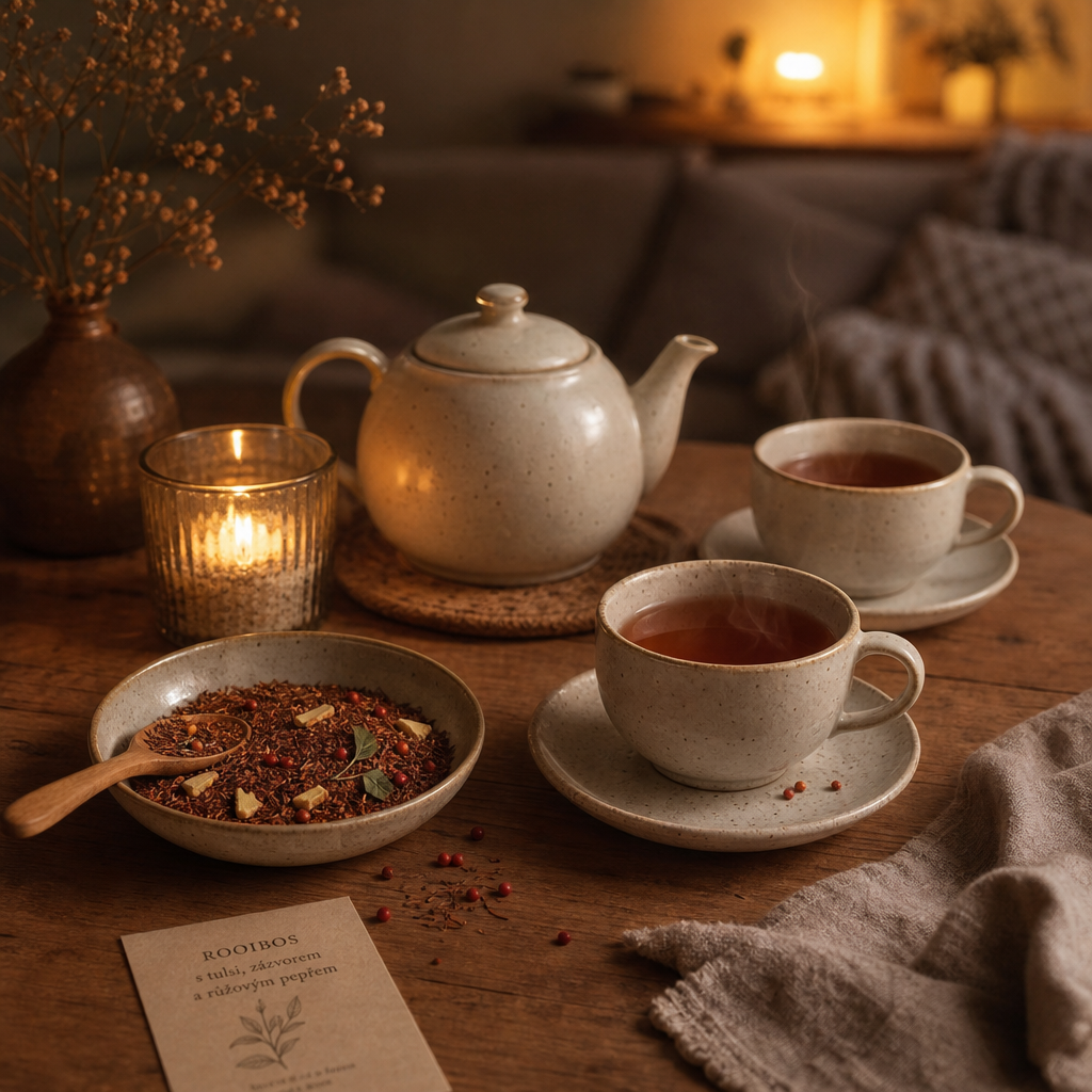 Rooibos Tulsi & Divoká Afrika – sypaný bylinný čaj