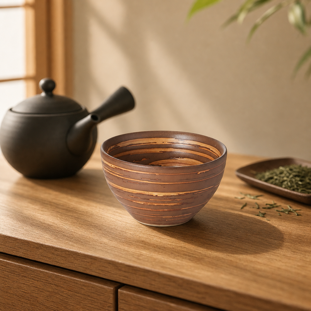 Šálek Yun 150 ml z kameniny – ke konvici Kyusu