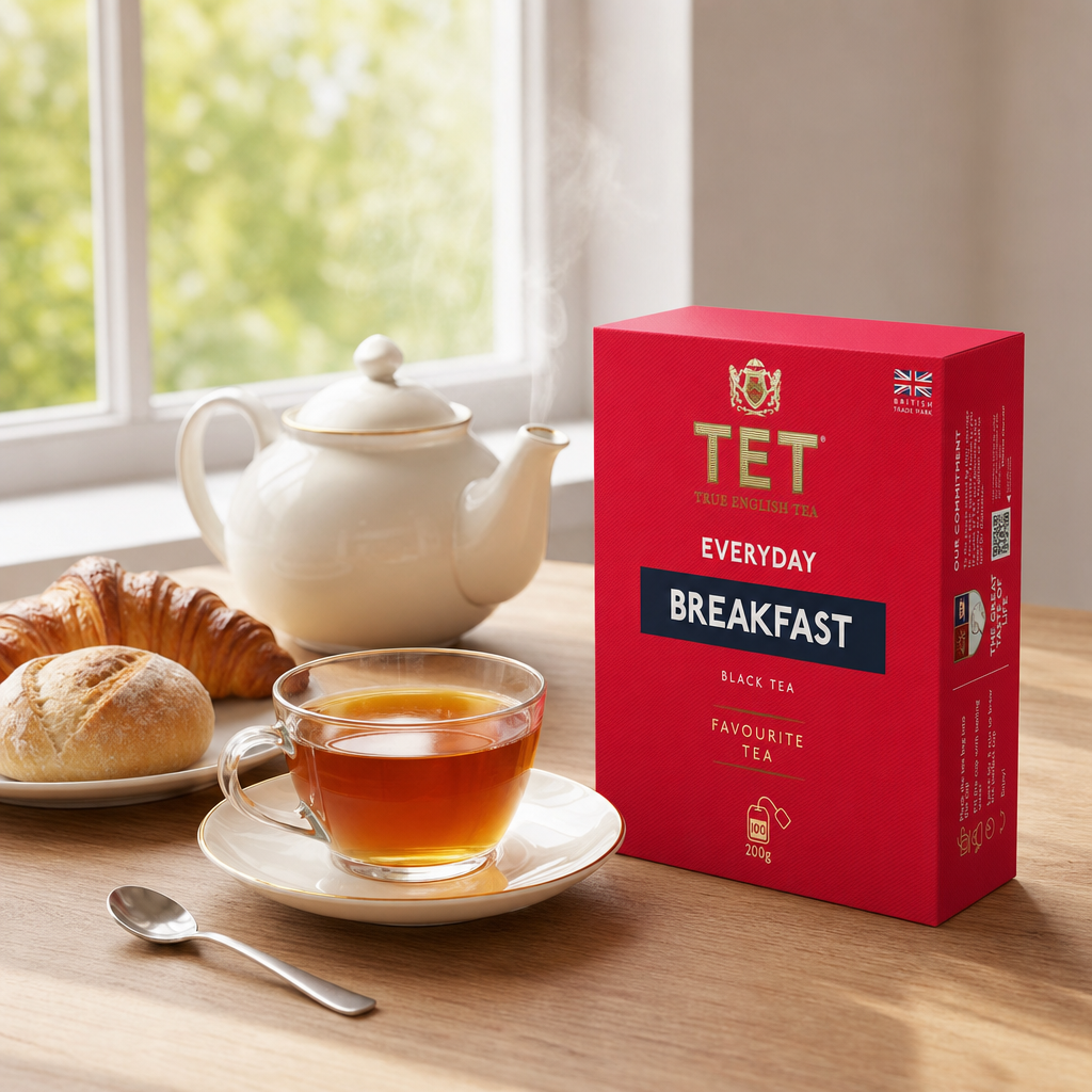 TET Everyday Breakfast – černý čaj, 100 sáčků