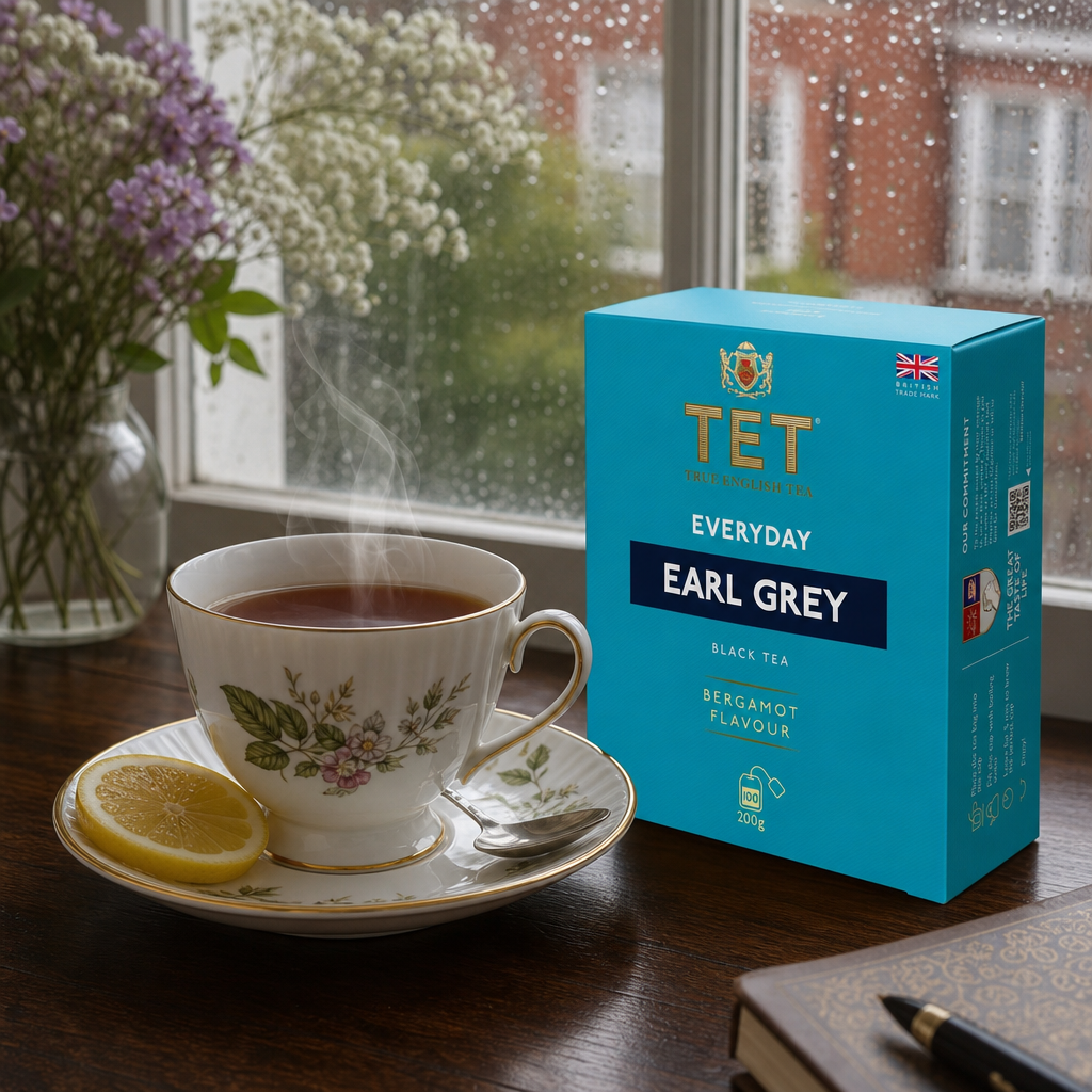 TET Everyday Earl Grey – černý čaj v 100 sáčcích (200 g ℮)