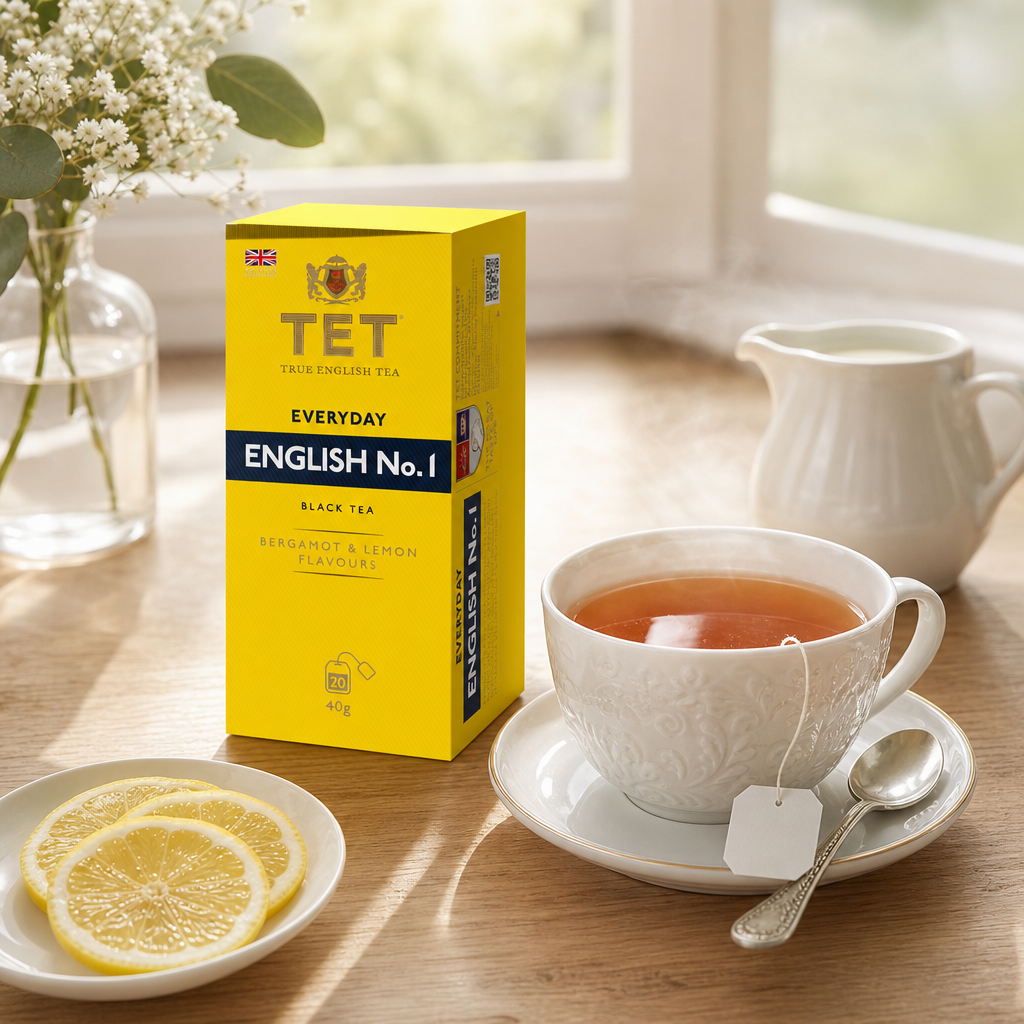 TET Everyday English No. 1 – černý čaj v sáčcích (20×2 g)
