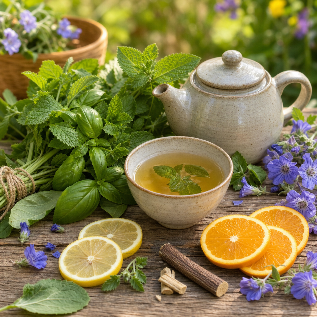 Tulsi s bylinkami – bylinná směs 50 g ℮
