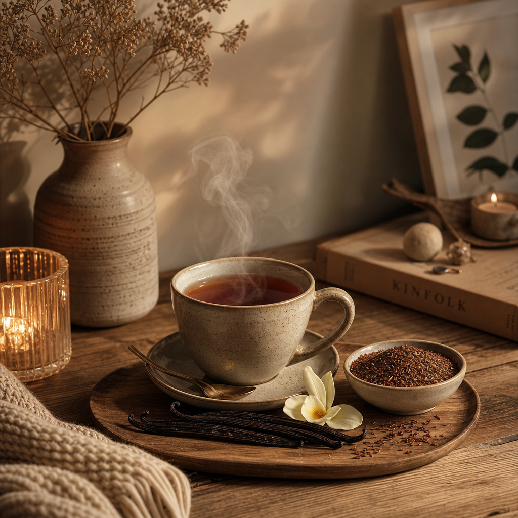 Rooibos Vanilka – sypaný bylinný čaj