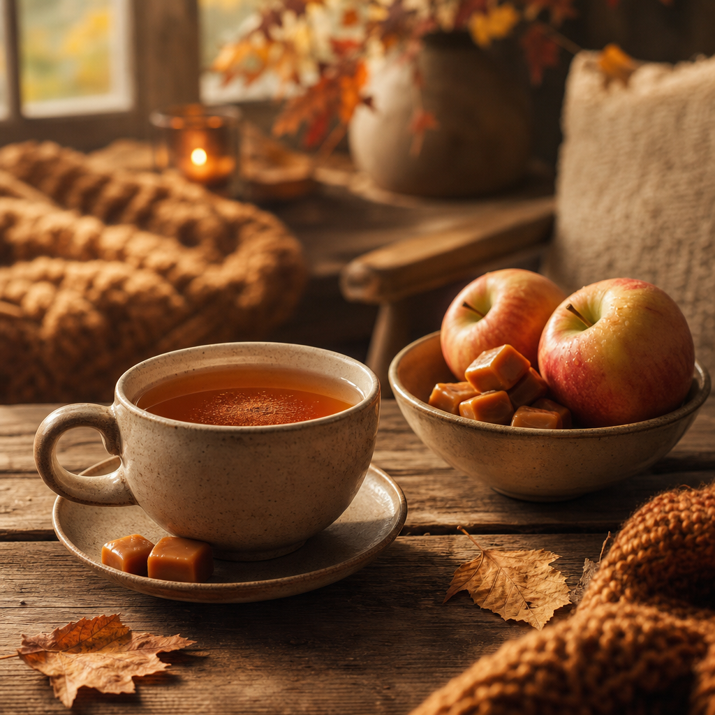 Vlašský ořech – rooibos s jablky, skořicí a karamelem