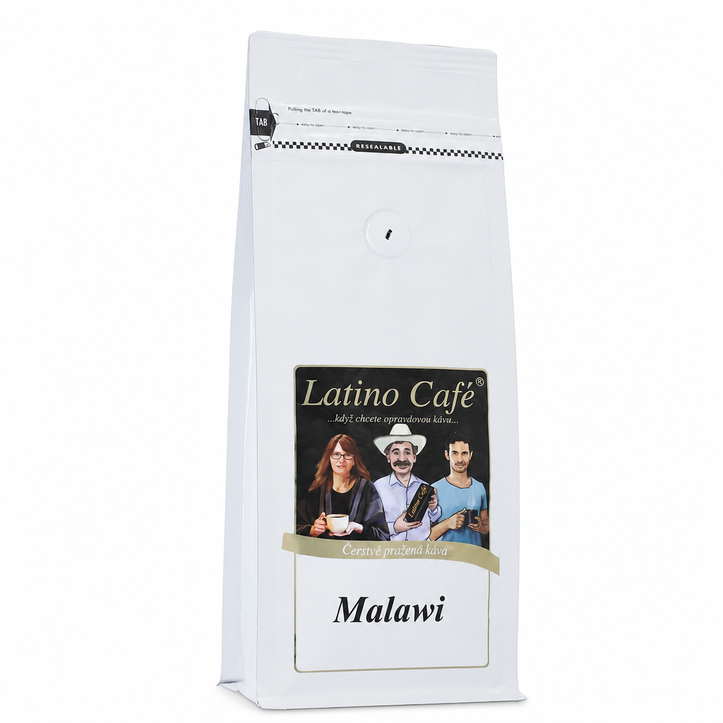 Latino Café – Káva Malawi AA, 100% Arabica