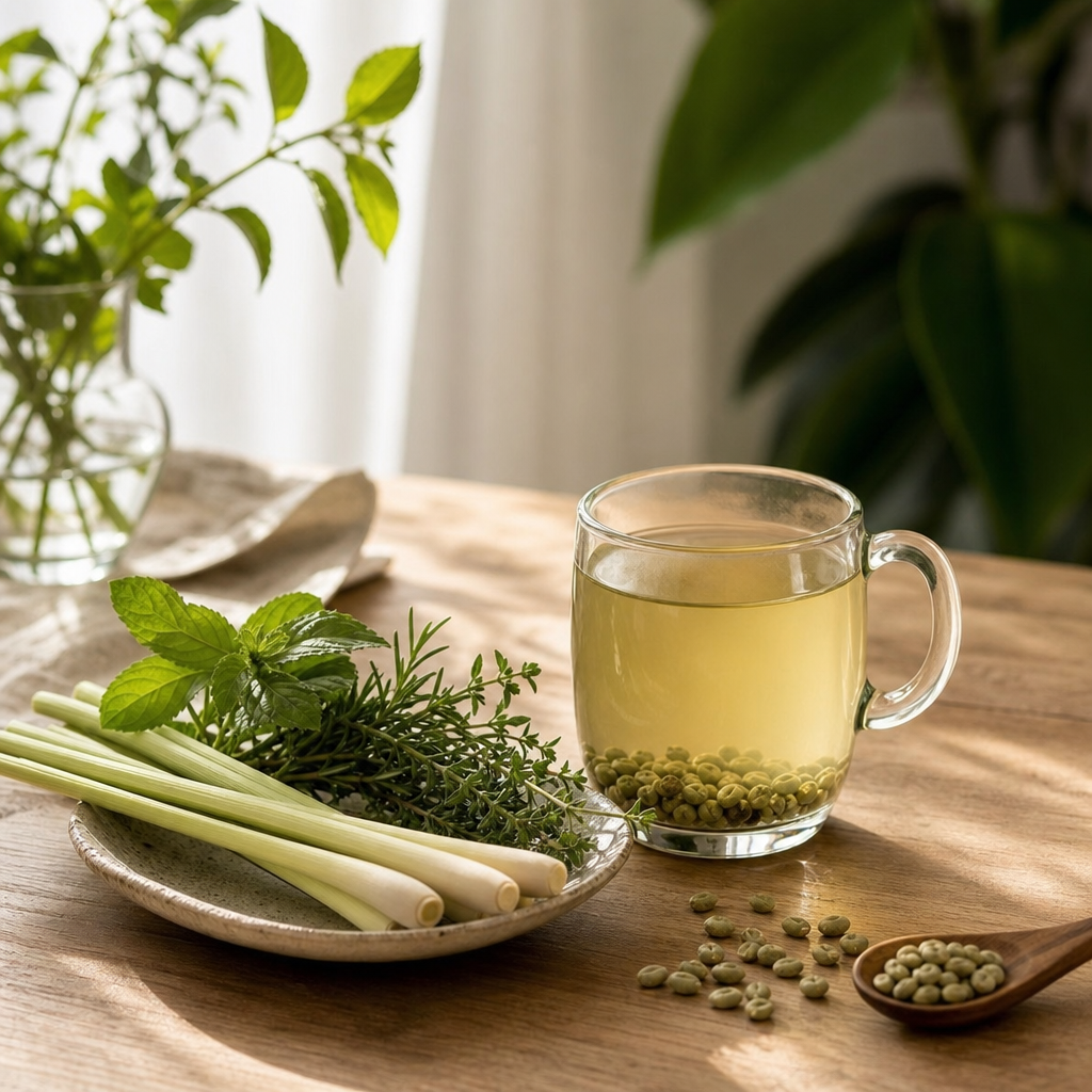 Zelená káva s citronovou trávou 200 g
