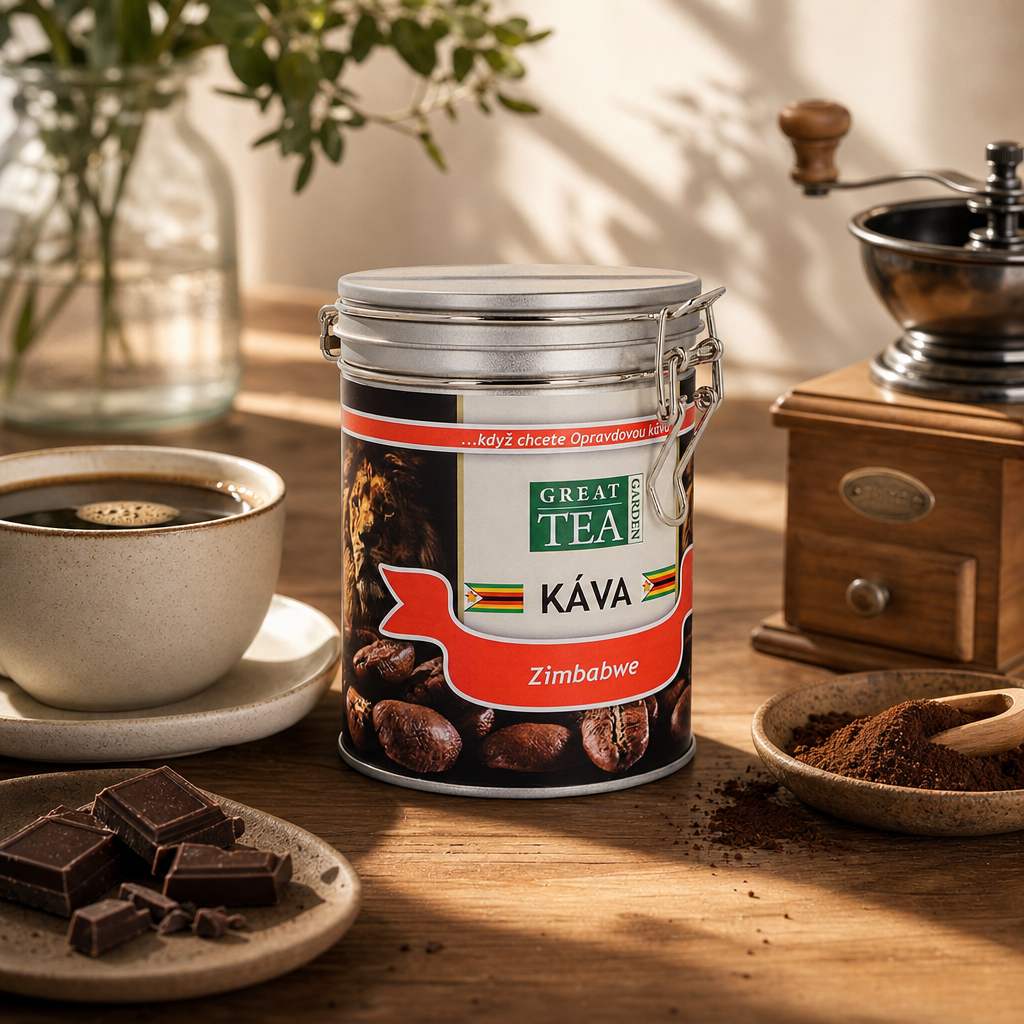 Zrnková káva Zimbabwe v dóze 200 g ℮