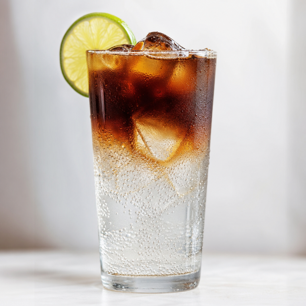 Coffee tonic z Jamaica Blue Mountain s limetou