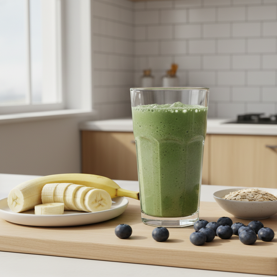 Matcha smoothie: rychlá krémová snídaně během pár minut