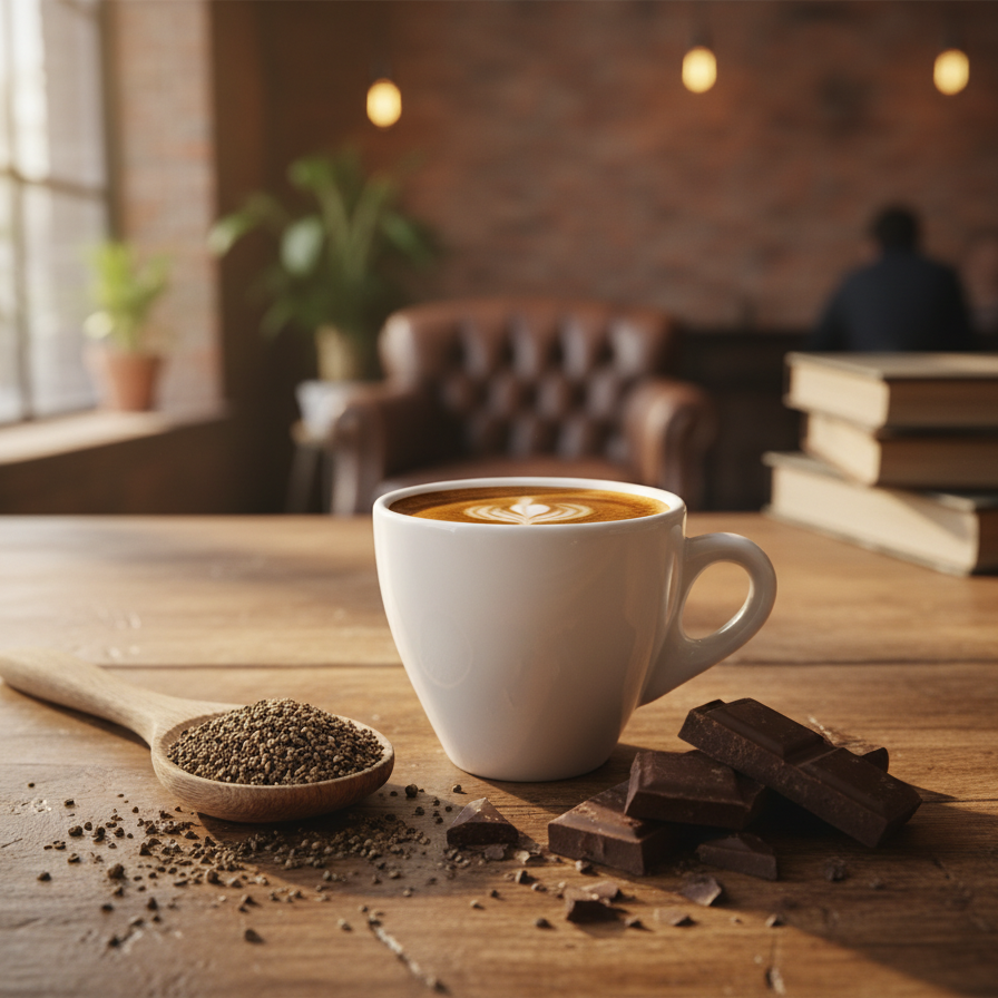 Pepresso: espresso s pepřem a hořkou čokoládou