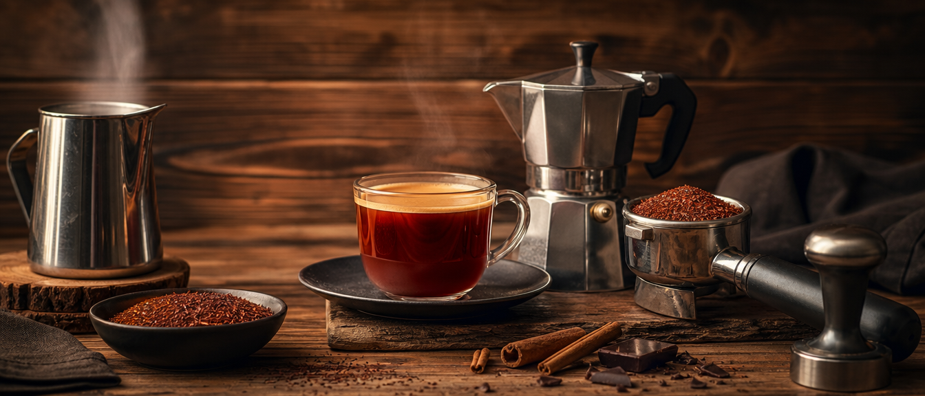 Redespresso z rooibosu: intenzivní šálek bez kofeinu