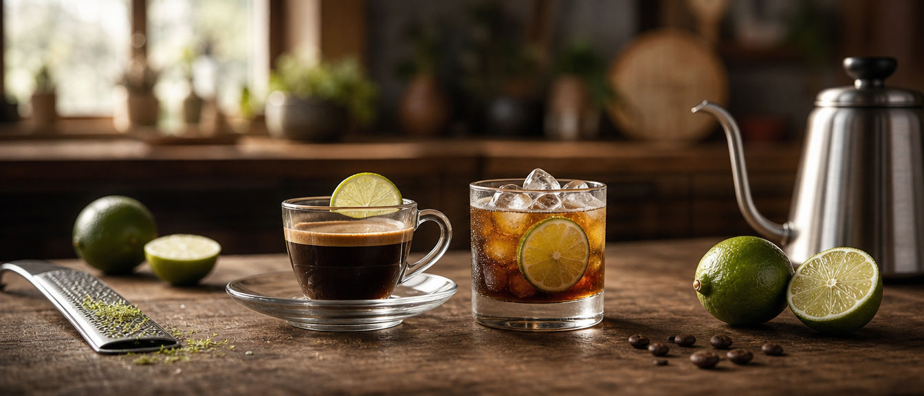Guillermo: espresso s limetkou – horké i na ledu