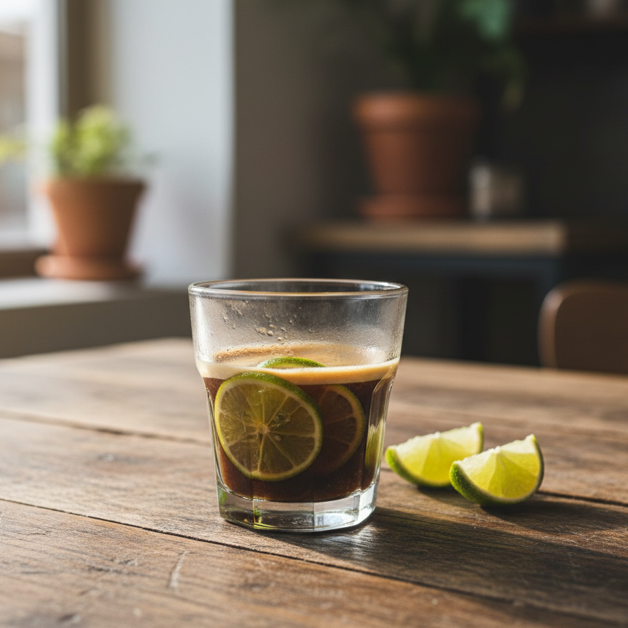 Guillermo: espresso s limetkou – horké i na ledu