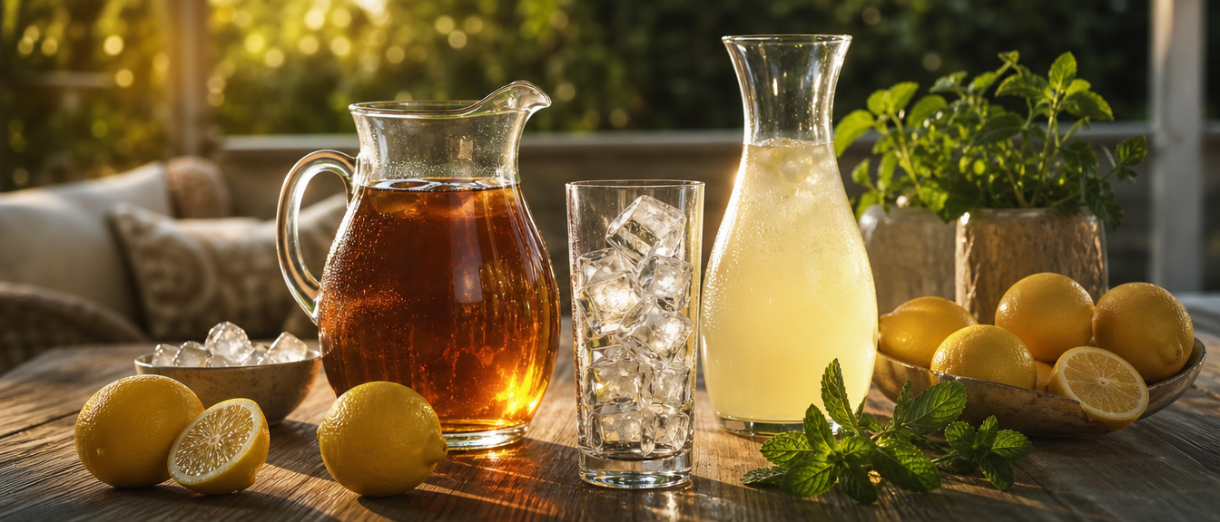 Arnold Palmer: ledový čaj s citronádou krok za krokem