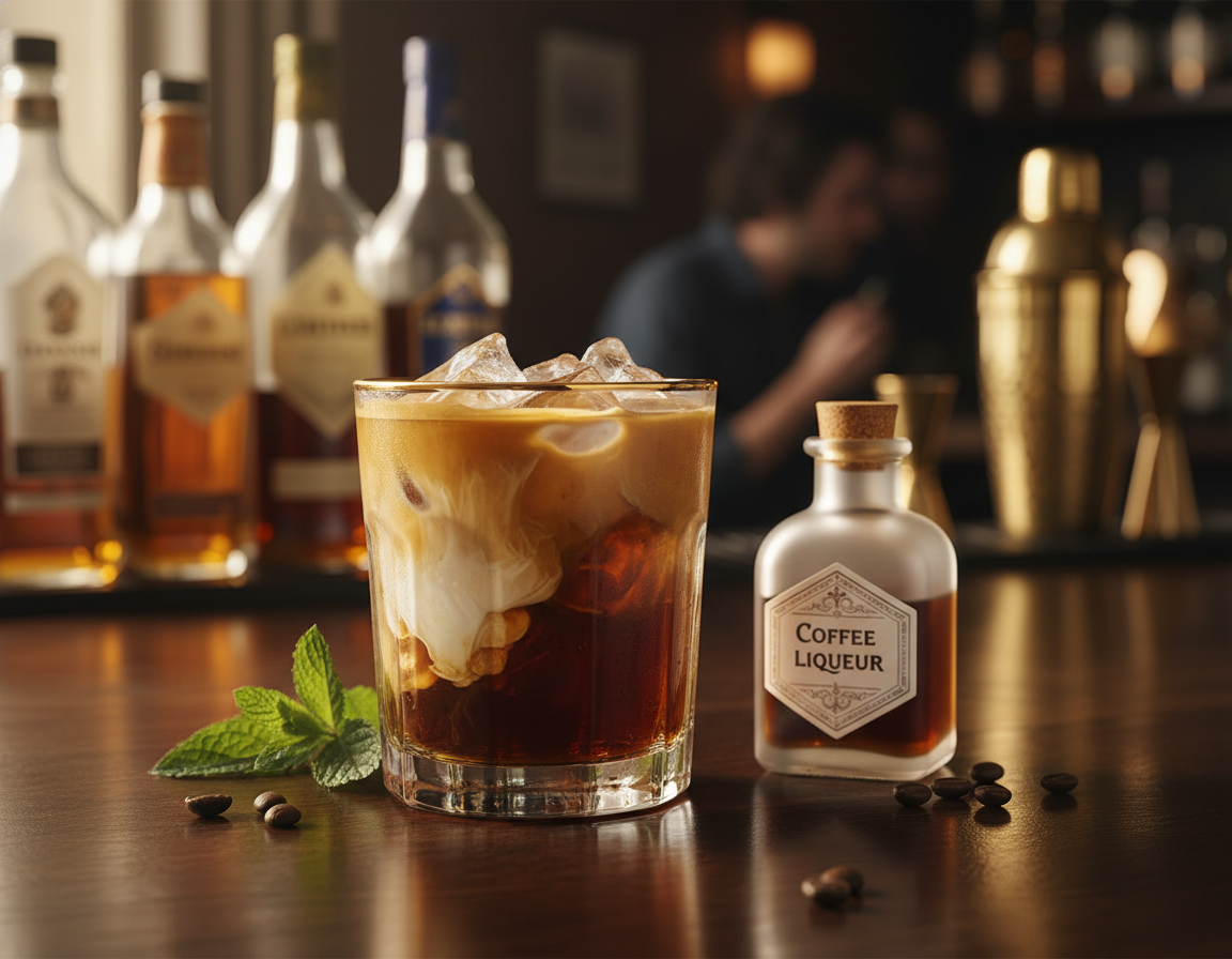 Kávový drink s likérem: horký i ledový za pár minut
