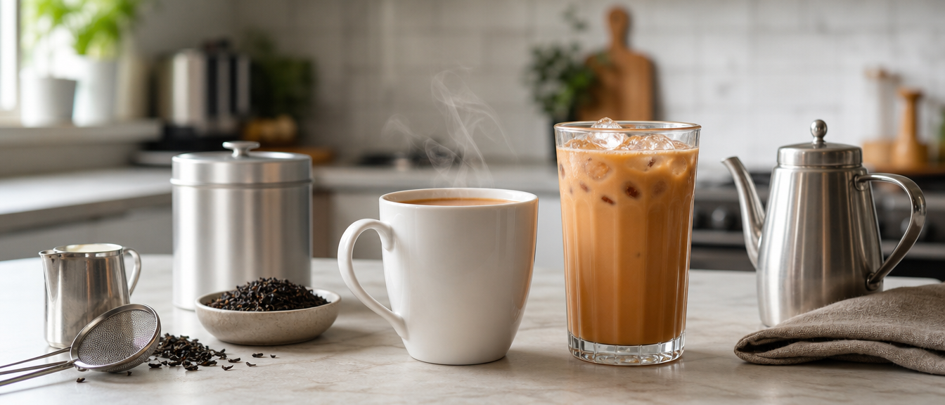 Hong Kong Milk Tea - Neodolatelný čaj na léto i na zimu