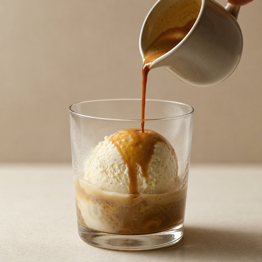 Affogato | Jednoduchý dezert s espressem